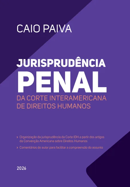 Capa do e-book Jurisprudência Penal da Corte Interamericana de Direitos Humanos